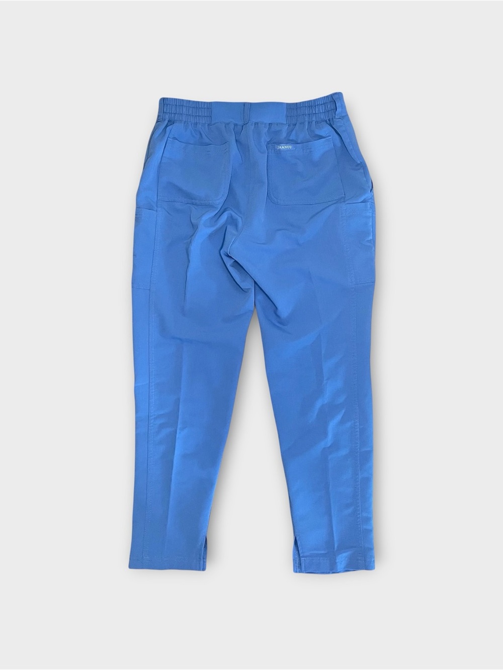 Jaanuu 10 Pocket Blue Scrub Pants - Picture 3 of 6